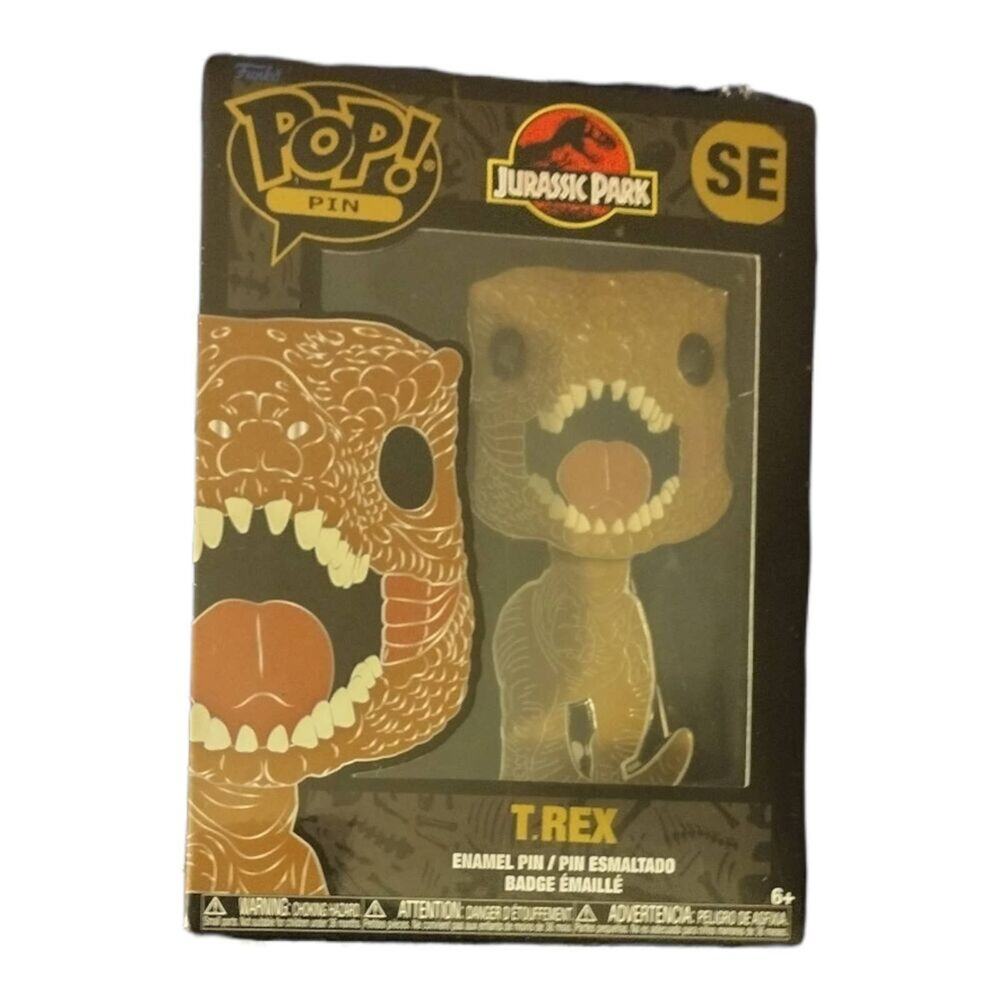 Funko POP! Pin Jurassic Park T-Rex Special Edition Enamel Pin SEALED